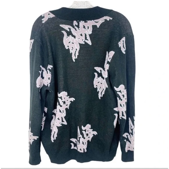 Swixxz by maggie lindeman black cardigan. Oversized. - Picture 2 of 4